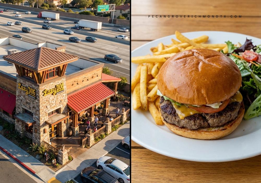 Lazy Dog Restaurant and Bar on Grand Parkway in Richmond, TX